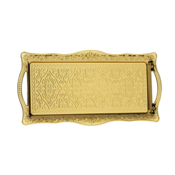 027-2-S-18 RECT IRON TRAY HANDLE 75c