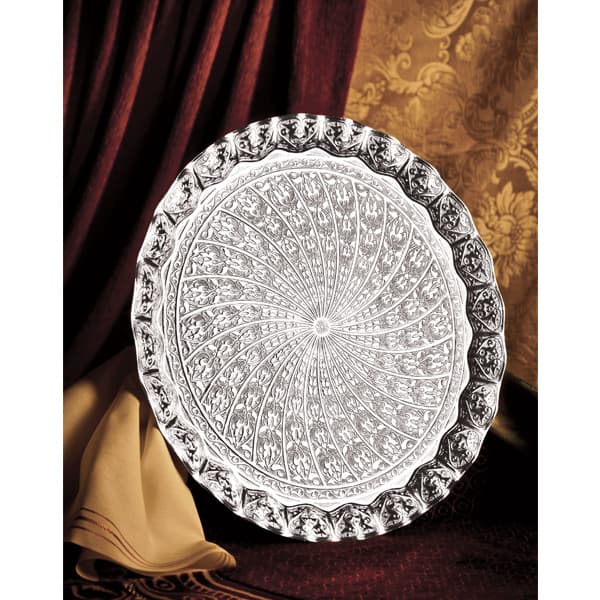 050-A-6-11 ? 35 CM. ROUND TRAY 20c