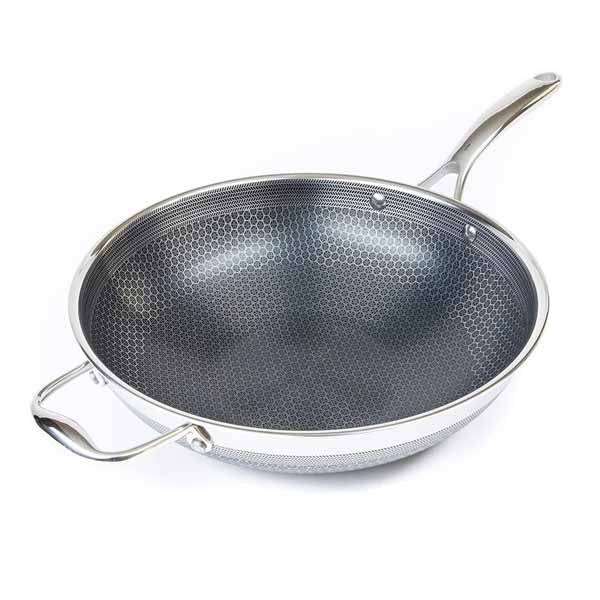 1107-18 Wok Pan 34cm 20c