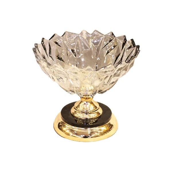 11 Cut Glass Bowl (Gray)