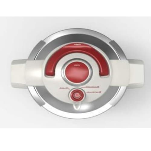 12Ltr BELMA PressureCooker27cm White/Red