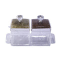 1302 Jam Jar Set Square 2p W Tray 24c