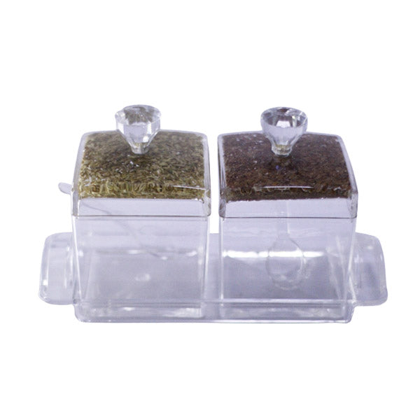 1302 Jam Jar Set Square 2p W Tray 24c