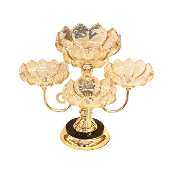 13 5pcs Bowl Stand Glass (BLK)