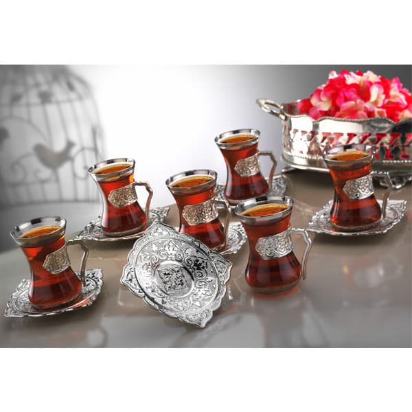 159-K-11 BEYZADE TEA SET FOR 6 PERSON 5c
