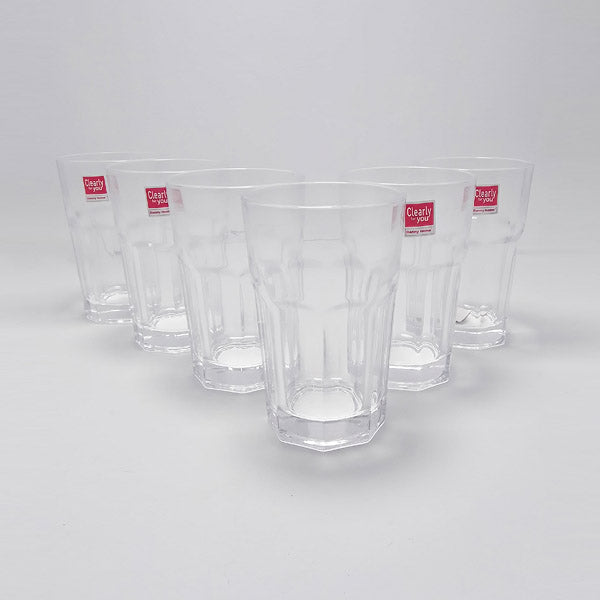 1988-06 Glass 6Pcs Set 315ml 12c