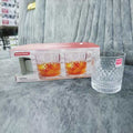 1988-141 Glass 6Pcs Set 350ml 8c