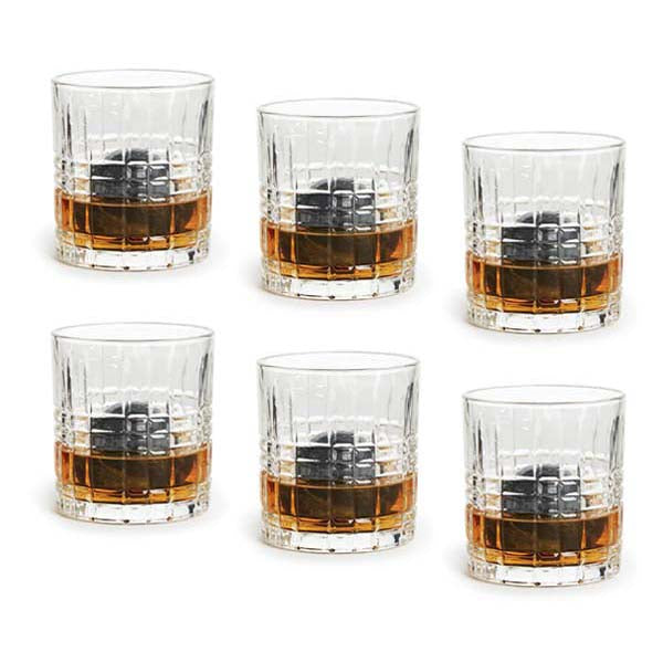 1988-177 Glass 6Pcs Set 400ml 8c