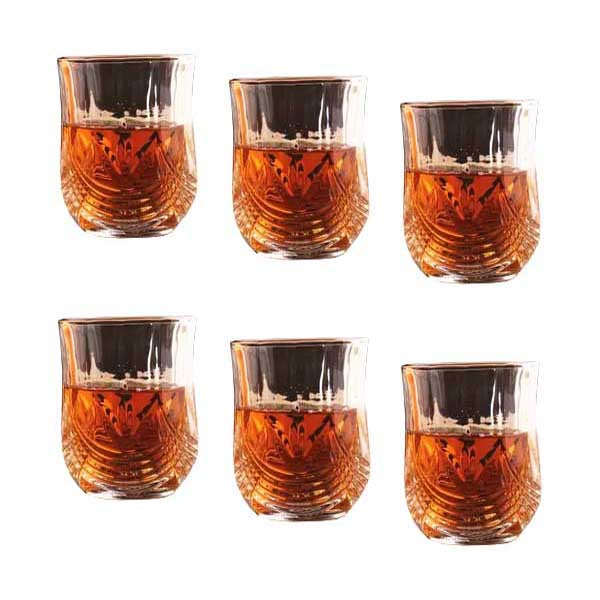 1988-180 Glass 6cs Set 315ml 8c