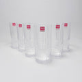 1988-182 Glass 6Pcs Set 330ml 8c