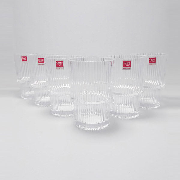 1988-229 Glass 6Pcs Set 470ml 8c