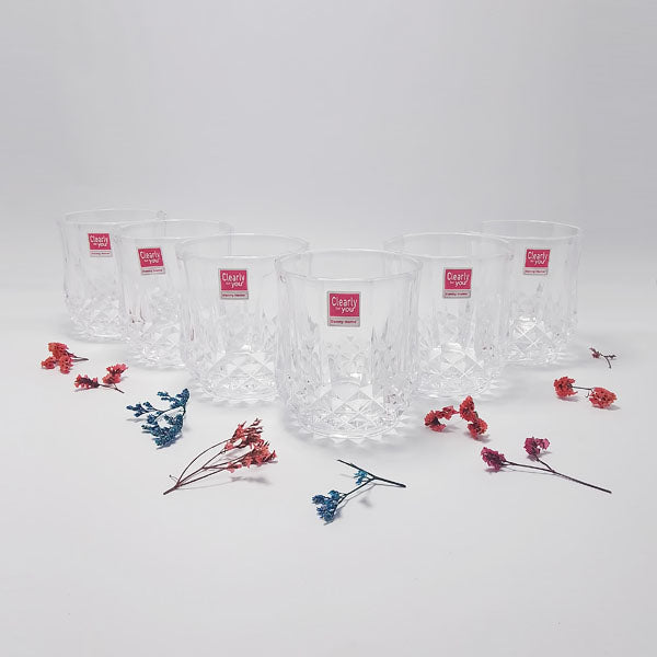 1988-31 Glass 6Pcs Set 300ml 8c