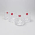 1988-67 Glass Cup 4Pcs Set 300ml 12c