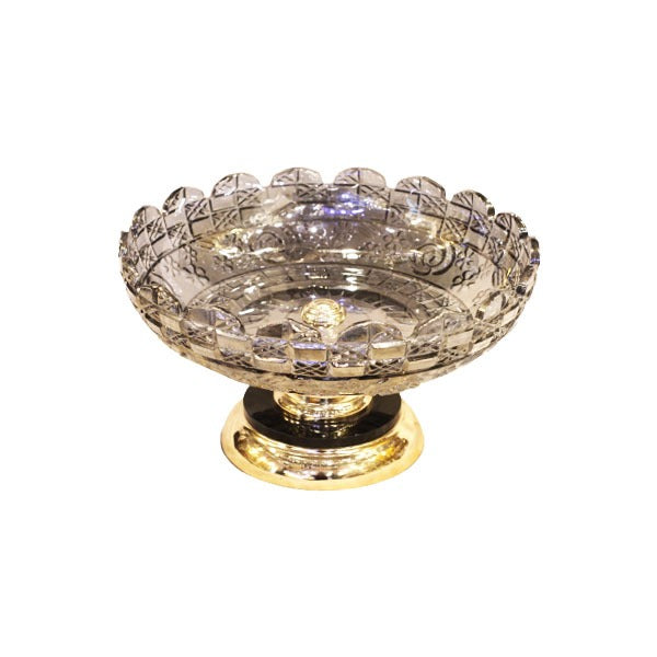 1 Round Glass Bowl (BLK)
