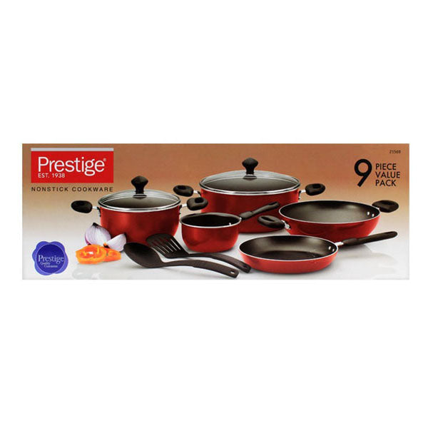 21569 Prestige Value Cooking Set 9pcs 1c