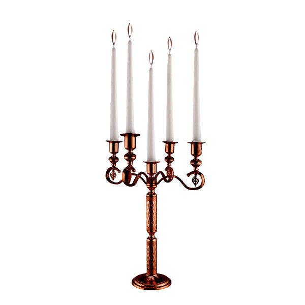 348-K-5-21 BURMA 5 CANDLESTICK 12c