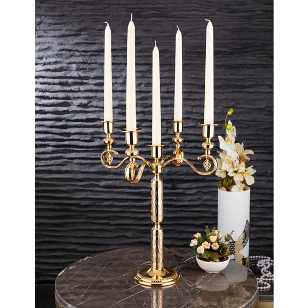 348-K-5-18 BURMA 5 CANDLESTICK 12c