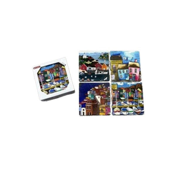 2023-02P Coaster 10cm 4Pcs Set 24c