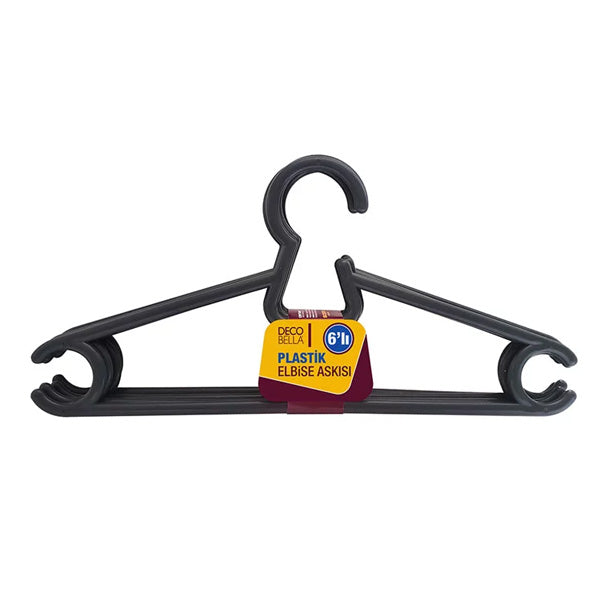 50611-DecoBella 6Pcs Clothes Hanger 30c