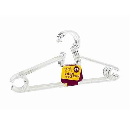 50614-DecoBella 6Pcs Clothes Hanger 30c