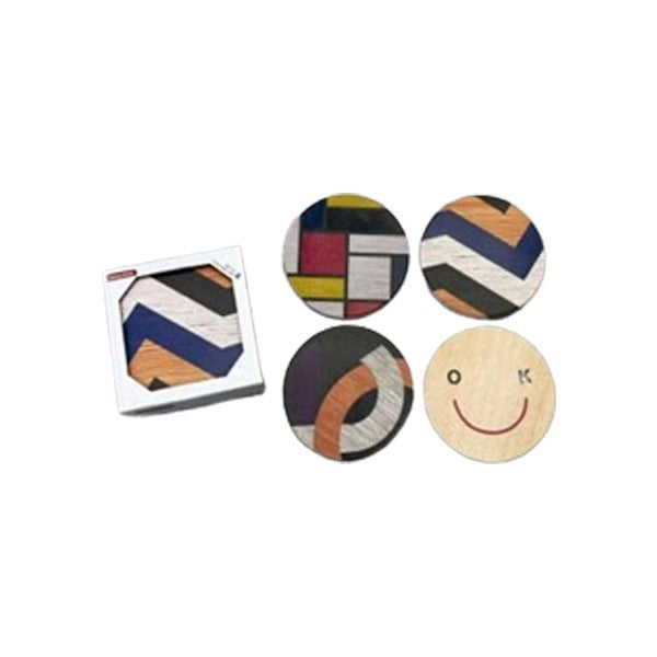 2021-24 Coaster 10cm 4Pcs Set 24c