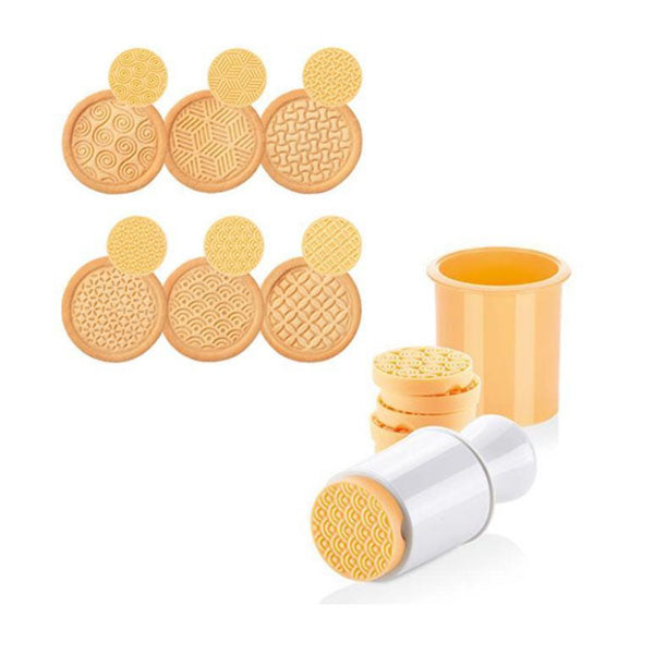 630110 DELICIA Cookie Stamp 6Patrn 12/48