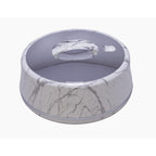 665WS/S 5Ltr Round White Silver 6c