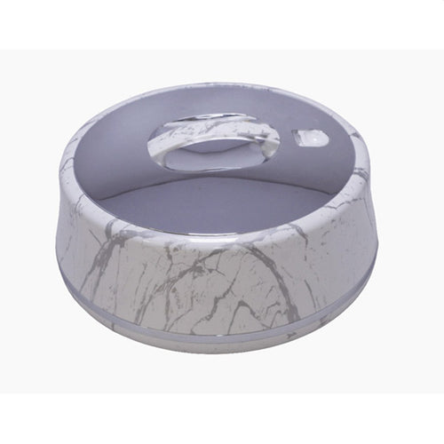 665WS/S 5Ltr Round White Silver 6c