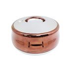 666CH-S 6Ltr Rd Choclate Silver H-P 6c