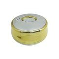 666G/S 6Ltr Round Gold-Silver HotPot 6c