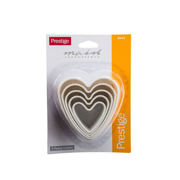 8052 Prestige 5Pcs Heart Shape Pastry