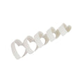 8052 Prestige 5Pcs Heart Shape Pastry