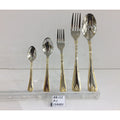 BB112 68 Piece Golden Cutlery Set