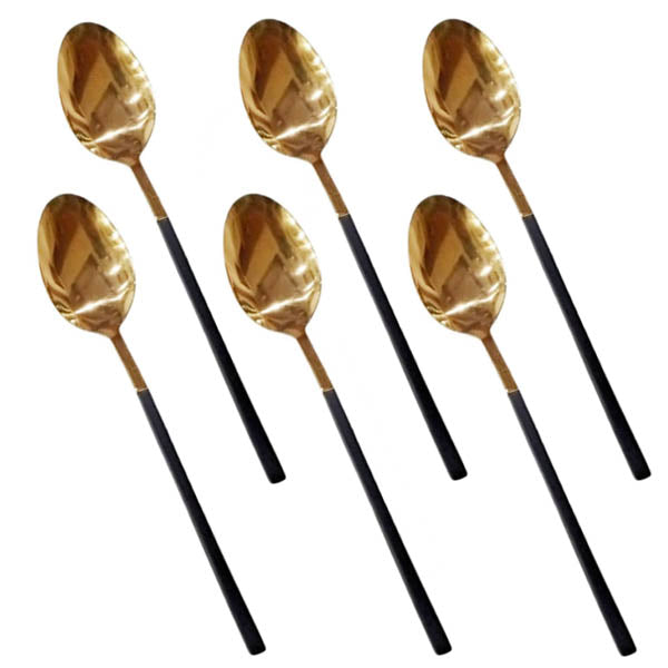CC-007 Black+Gold Table Spoon 100c