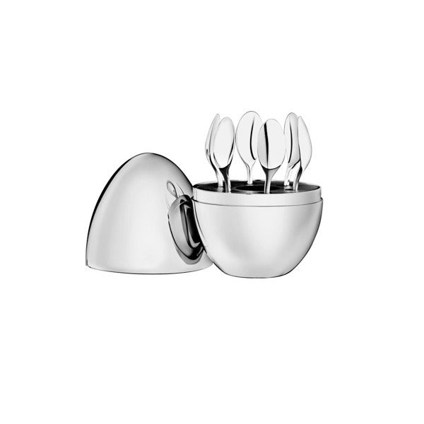 CC-019 6pc Sweet Spoon Holdr Egg (S) 60c