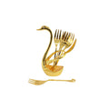 CD5095(G)Swan Fork+Holder Orchid 36ctn