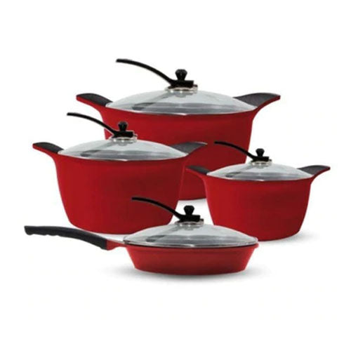 CO162-2396 Granite Cookware Set of 8 Piece
