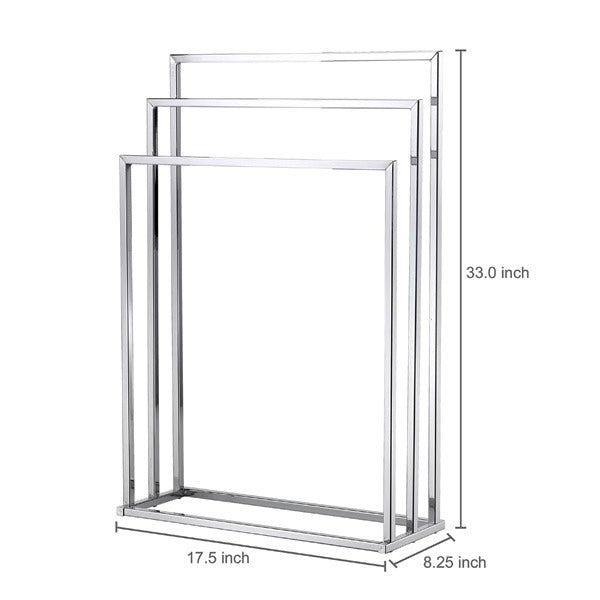 EH1003 Towel Stand Square 3 Step S.Steel