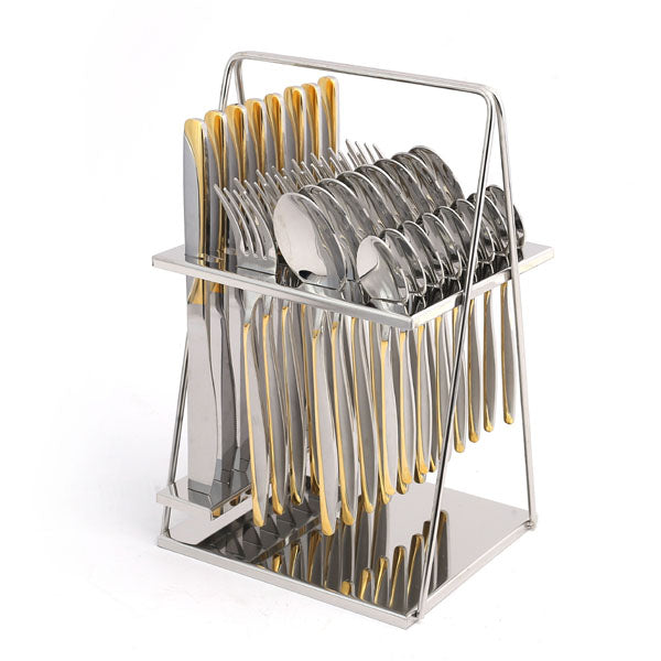 EL32-27GS 4MM Cutlery Set of 32 Piece