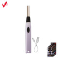 F030 Round Elektro Usb LitGas Lighter72c