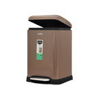 HF0023 HOMEFRESH 20Ltr SQ Brown Bin(2C)