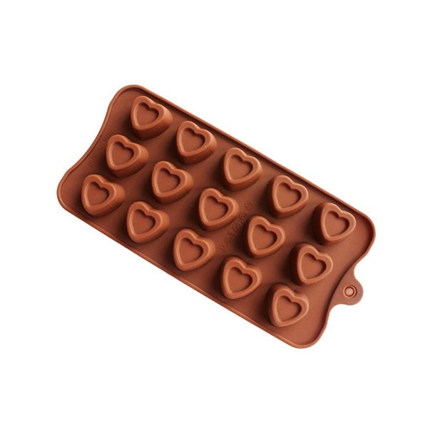 Heart Shape Large Silicon Chocolat Mould