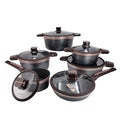 KC12 12Pcs Cook Set Blk CoperAlpenburg2c