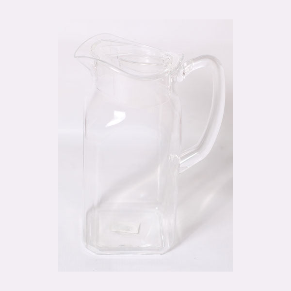 KY814 Clear SQ  Jug 1900ml 6c