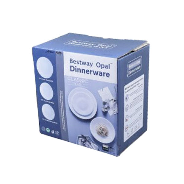 LXP18W White 18Pcs Dinner Set 2c