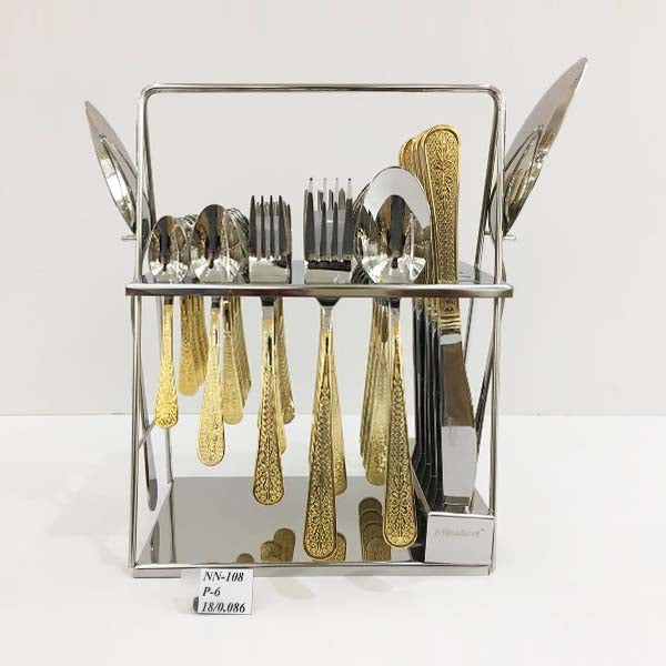 NN108 Cultery Set Leaf 38pcs FG