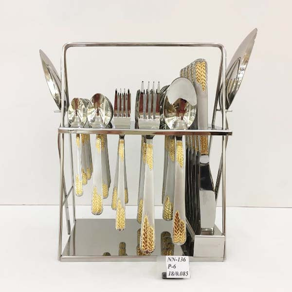 NN136 Cultery Set Wheat 38Pcs MT (GS)