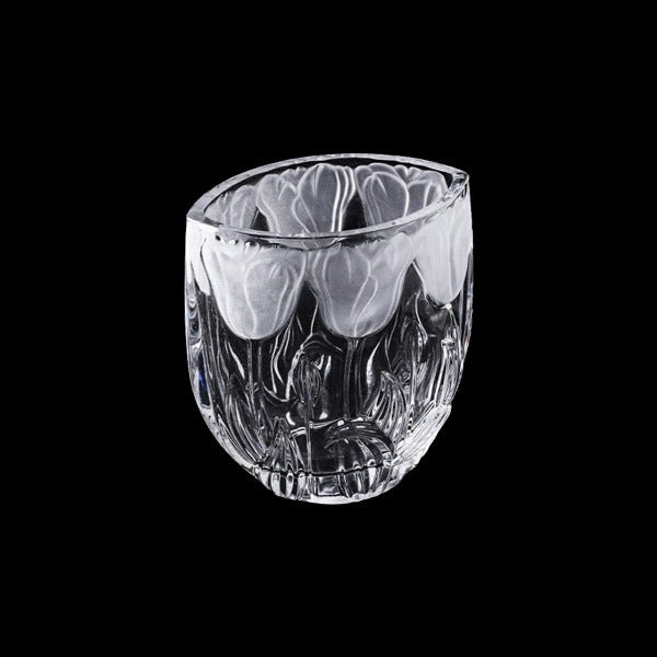 P-26434-EX GLASS CUTLERY 13x11x7cm 24c