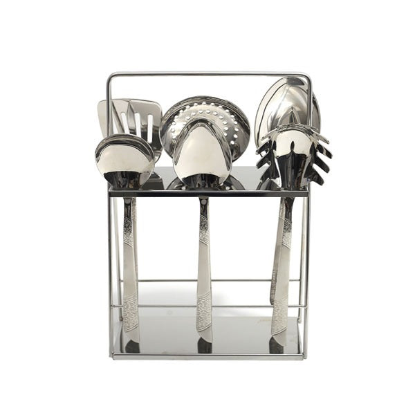 SS14-6S ELEGANT 6PS LineTaxt SPOON SET6c