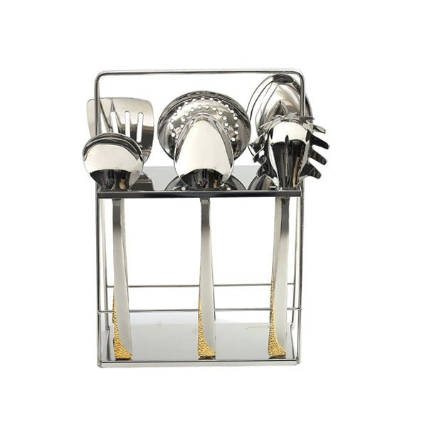 SS17-6G ELEGANT 6PS R-Traing SPOON SET6c